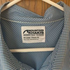 Mountain khakis button up